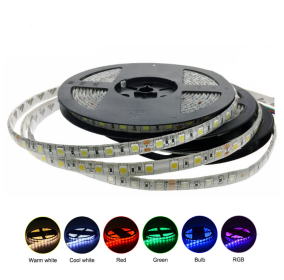 LED Light Strips Highlight 60 Light Beads Epoxy Waterproof Soft Strips (Option: IP65 blue-300cm)